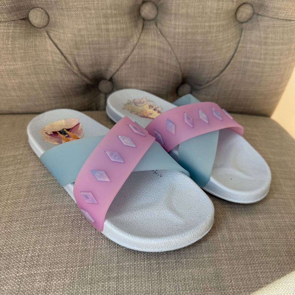 Disney Frozen Girls Slides Sz 13/1‎